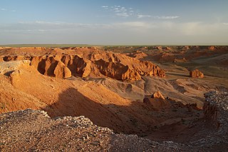 <span class="mw-page-title-main">Djadochta Formation</span> Geologic formation in Mongolia