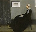 Arrangement in Gray and Black, No. 1 (1871) James McNeill Whistler, Musée d'Orsay, Parijs