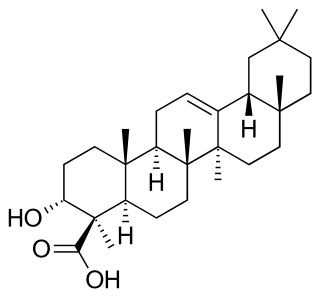 <span class="mw-page-title-main">Boswellic acid</span> Chemical compound