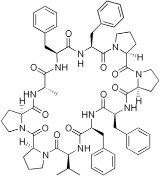 <span class="mw-page-title-main">Antamanide</span> Chemical compound