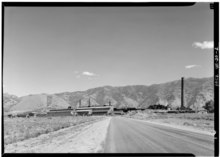 August 1972. TOOELE SMELTER, GENERAL VIEW FROM WEST. - International Smelting and Refining Company, Tooele Smelter, State Route 178, Tooele, Tooele County, UT HAER UTAH,23-TOO,2-2.tif