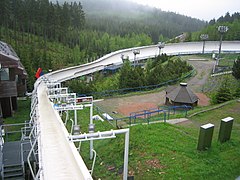 Rennschlitten- und Bobbahn Altenberg (1983–1986)