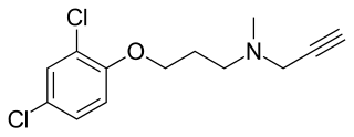 <span class="mw-page-title-main">Clorgiline</span> Chemical compound