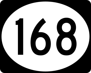 <span class="mw-page-title-main">New Jersey Route 168</span> State highway in Camden and Gloucester counties in New Jersey, US