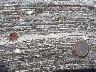 <span class="mw-page-title-main">Mylonite</span> Metamorphic rock