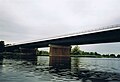 die Autobahnbrücke über die Havel bei Töplitz (Kleiner Zernsee)