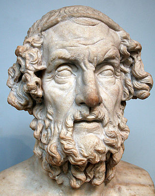 <span class="mw-page-title-main">Homer</span> Author of the Iliad and the Odyssey