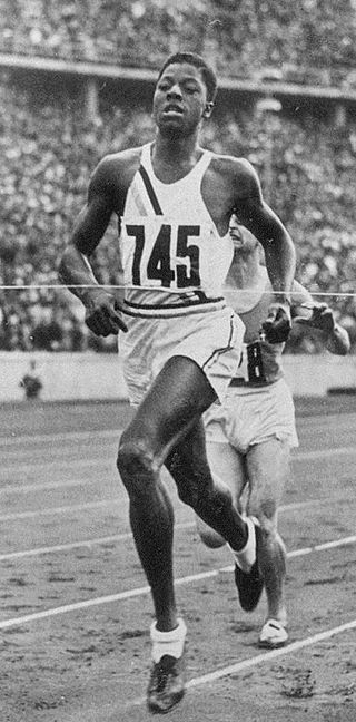 <span class="mw-page-title-main">John Woodruff (athlete)</span> American middle distance runner