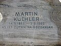 English: Kostanje/Köstenberg Martin Kuchler tombstone Deutsch: Köstenberg/Kostanje, Martin Kuchler-Grabstein