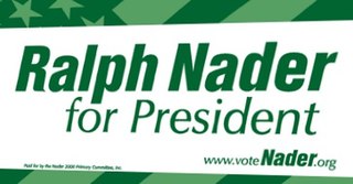 <span class="mw-page-title-main">Ralph Nader 2004 presidential campaign</span> American political campaign