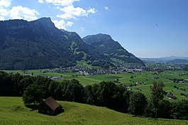 View toward Oberurnen