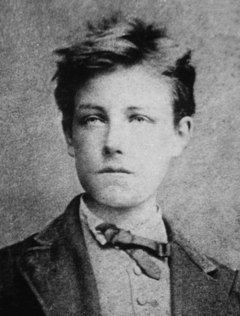 Rimbaud vid 17 års ålder, 1872.