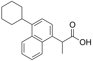 Vedaprofen Chemical compound