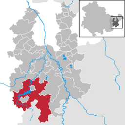 Zeulenroda-Triebes läge i Thüringen.