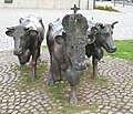 Skulpturengruppe Alpzug auf dem Landwehrplatz