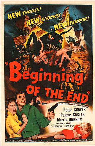 <i>Beginning of the End</i> (film) 1957 science fiction film directed by Bert I. Gordon