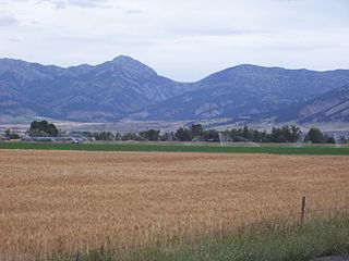 <span class="mw-page-title-main">Bridger Range</span> Mountain range in the U.S. state of Montana