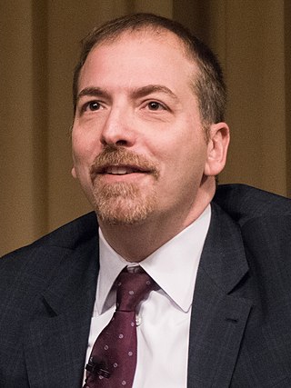 <span class="mw-page-title-main">Chuck Todd</span> American journalist (born 1972)