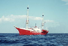 Flensburg underway in 1961 Feuerschiff Flensburg 1961a.jpg