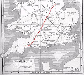 <span class="mw-page-title-main">Fosse Way</span> Roman road built in Britain around the 1st and 2nd centuries AD