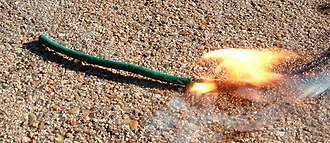 A burning length of fuse Fuse burning.jpg