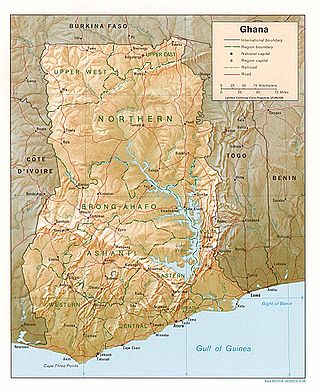 <span class="mw-page-title-main">Geography of Ghana</span> West African country