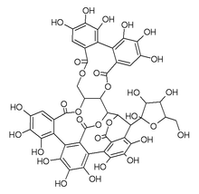 Chemical structure of grandinin