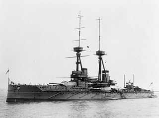 HMS <i>Collingwood</i> (1908) British Royal Navy battleship