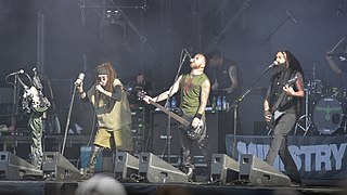 <span class="mw-page-title-main">Ministry (band)</span> American industrial metal band