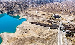 Jarreh Dam, near Ramhormoz