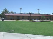 One of two of the original Litchfield Elementary School buildings – both date back to 1918 and are located at 13825 W Wigwam Blvd.[18]