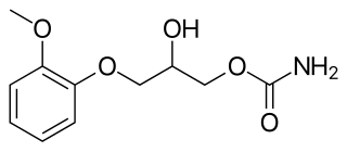 <span class="mw-page-title-main">Methocarbamol</span> Medication for musculoskeletal pain