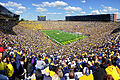 Image 19Michigan Stadium in Ann Arbor is the largest stadium in the Western Hemisphere, and the third-largest stadium in the world. (from Michigan)