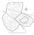 Plano de Medina del Campo en el siglo XVI