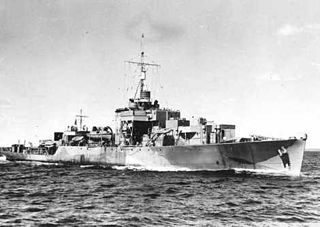 HMCS <i>Saint John</i> (K456) River-class frigate of the Royal Canadian Navy