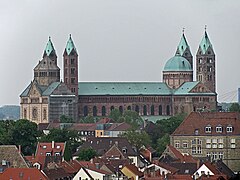 Catedral de Espira (1030-1061), catedral imperial y edificio románico en pie más grande del mundo