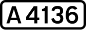 UK road A4136.svg