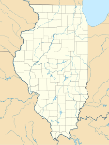 Map showing the location of Heron County Park