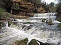 Willow Falls in Willow River State Park