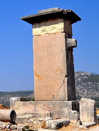 <span class="mw-page-title-main">Harpy Tomb</span> Tomb in Turkey