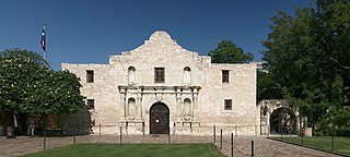 Alamo Mission in San Antonio Fort in San Antonio, Texas, USA