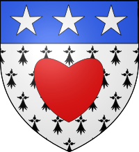 Arms of Hugh, Earl of Ormonde prior to 1445