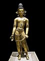 Image 13Statue of the Bodhisattva Avalokiteshvara, gilded bronze, Nepal, 16th century CE (from Culture of Nepal)