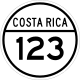 National Secondary Route 123 shield}}