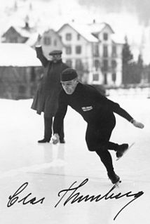 <span class="mw-page-title-main">Clas Thunberg</span> Finnish speed skater