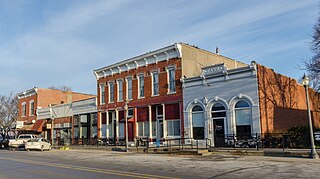 <span class="mw-page-title-main">Macedonia, Iowa</span> City in Iowa, United States