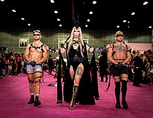 Kameron Michaels at RuPaul's DragCon LA in 2019