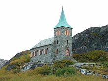 Foto einer steinernen Kapelle