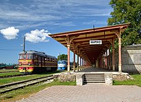 Perron på Haapsalu station