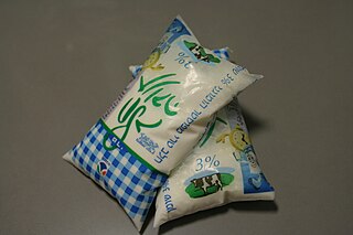 <span class="mw-page-title-main">Milk bag</span> Plastic bags that contain milk